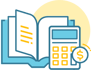book and calculator